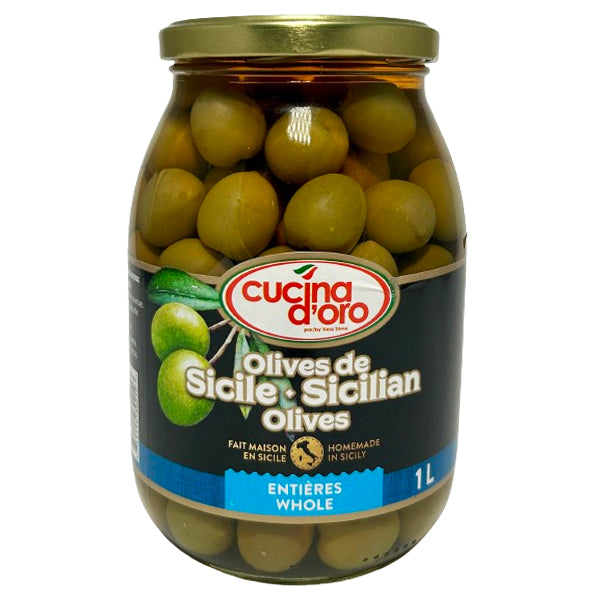 CUCINA D'ORO - CRACKED OLIVES 1.05LT