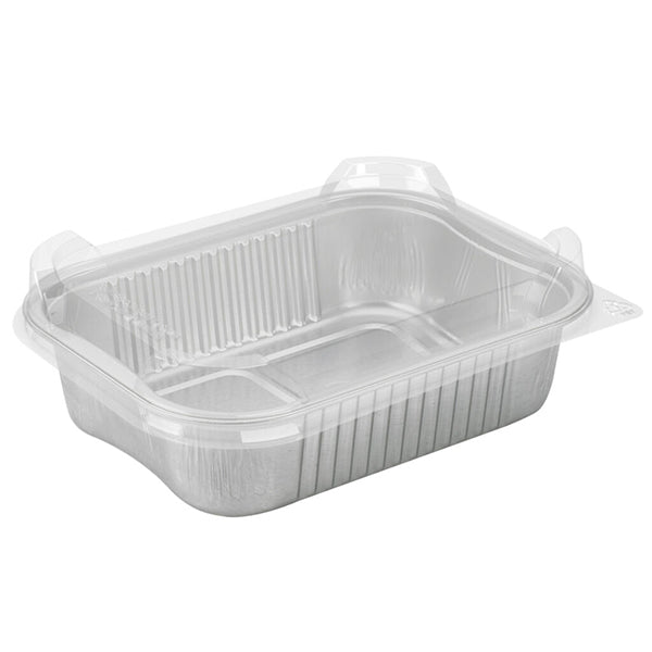 TALTHI - ALUMINUM RECT CONTAINER W/LID 725ML 15EA