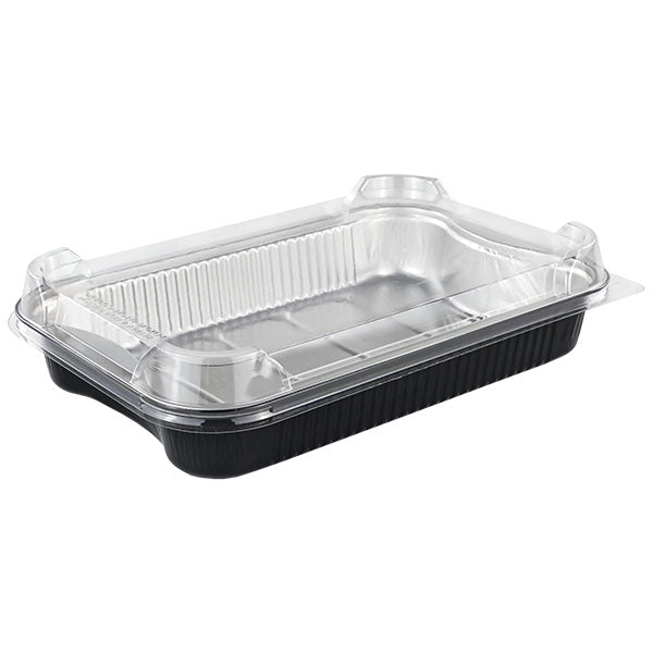 TALTHI - ALUMINUM RECT CONTAINER W/LID 1920ML 10EA