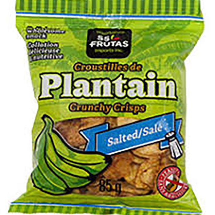 SS FRUTAS - PLANTAIN CRISPS SALTED 85GR