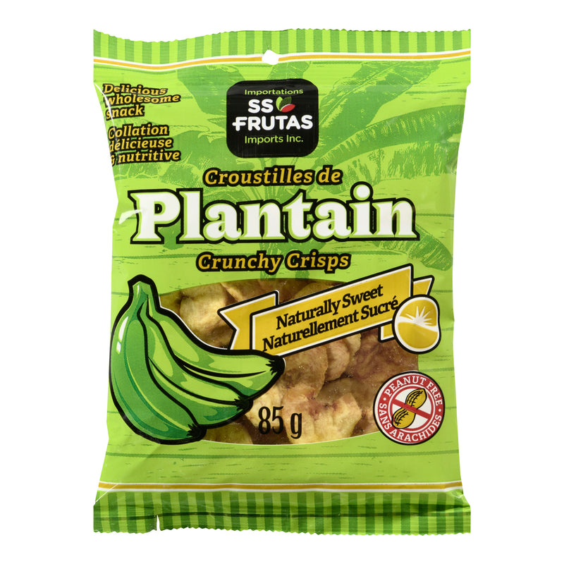 SS FRUTAS - PLANTAIN CRISPS SWEETS 50x85 GR