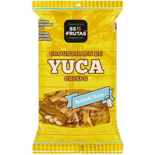 SS FRUTAS - YUCA CRISPS SALTED 85GR