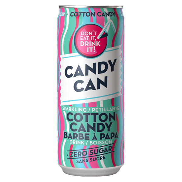 CANDY CAN - COTTON SPARKLING DRINK 12x330 ML