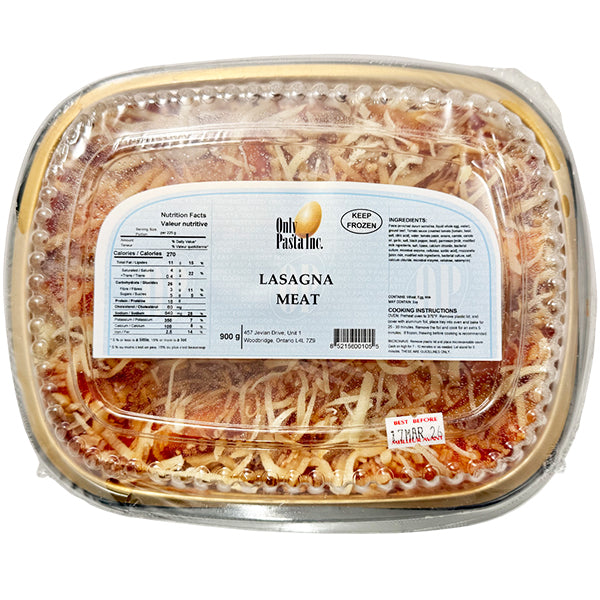 ONLY PASTA - MEAT LASAGNA 900GR