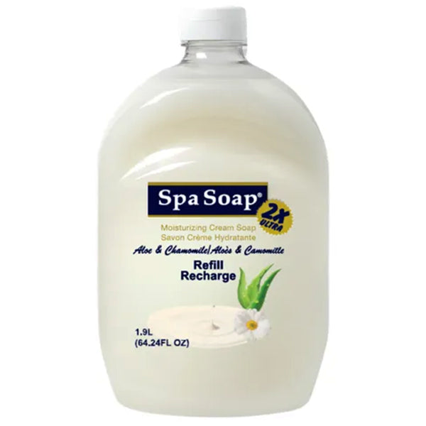 SPASOAP - ULTRA 2X ALOE  HANDSOAP REFILL 1.9 LT