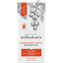 MILKADAMIA - BARISTA MACADAMIA UNSWEETENED MILK 30OZ