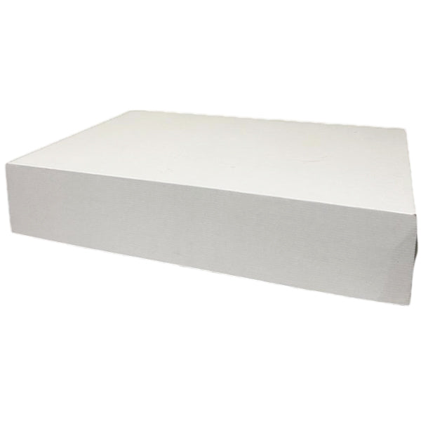 Q INNOVATIVE - FULL SLAB CORRUGATED DESERT BOX 25.5x17.75x4 IN 25 CT
