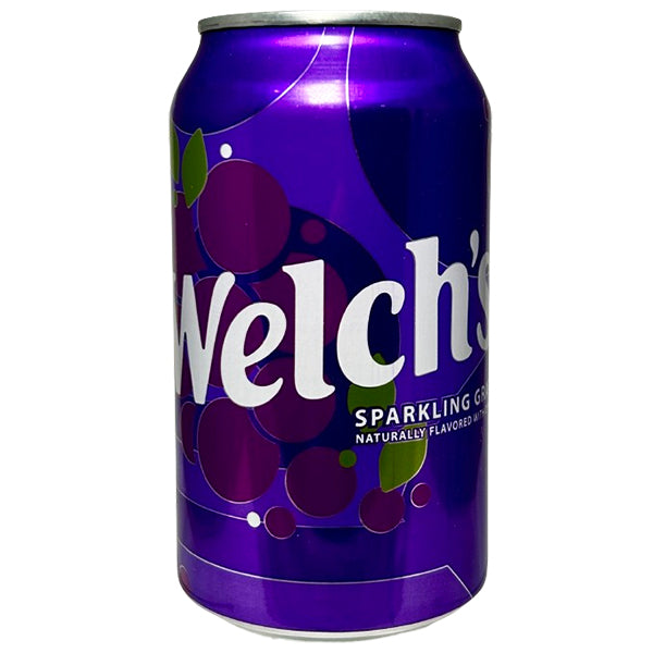 WELCHS - WELCH'S SPARKLING GRAPE SODA 12x355 ML