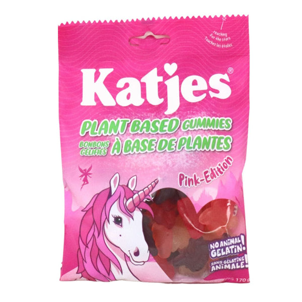 KATJES - PLANT BASED PINK EDITION GUMMIES 170GR