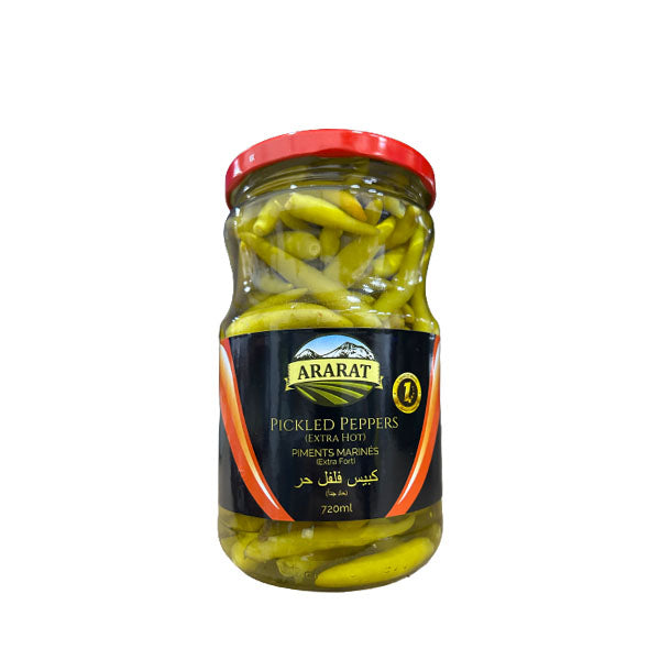 329137 - ARARAT PICKLED PEPPERS EXTRA HOT 720ML