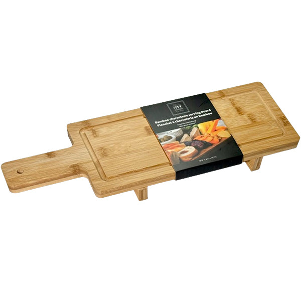 ITY - BAMBOO CHARCUTERIE BOARD 18.9x6.1x1.57 IN