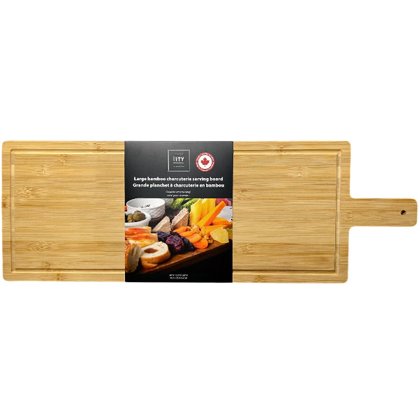 ITY - LARGE BAMBOO CHARCUTERIE BOARD 30x1.2x1.57 IN