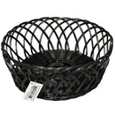 ITY - ROUND PLASTIC BASKET ASSORTED 11inX4h EA