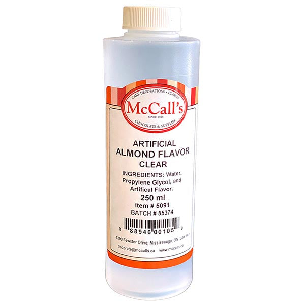 MCCALLS - ALMOND FLAVOR CLEAR 250ML 1EA