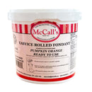 McCALLS - PUMPKIN ORANGE FONDANT 1KG