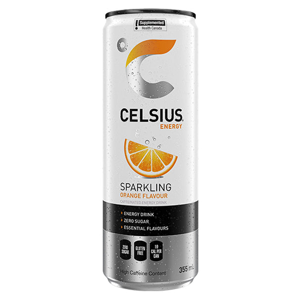 CELSIUS - ORANGE 12x355 ML