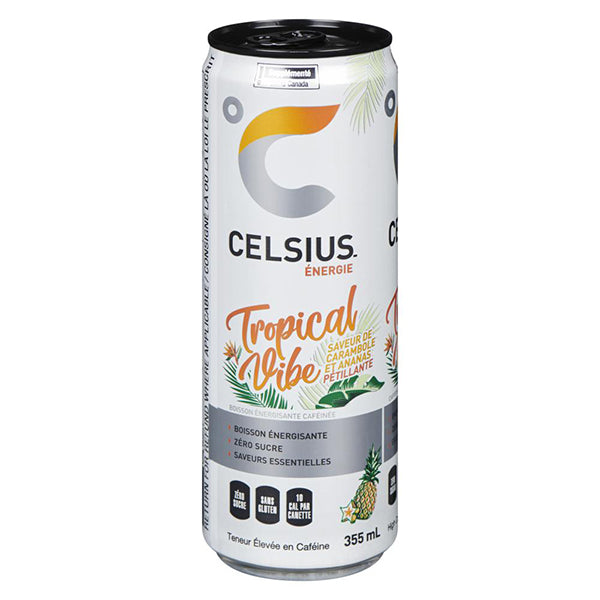 CELSIUS - TROPICAL VIBE 12x355 ML