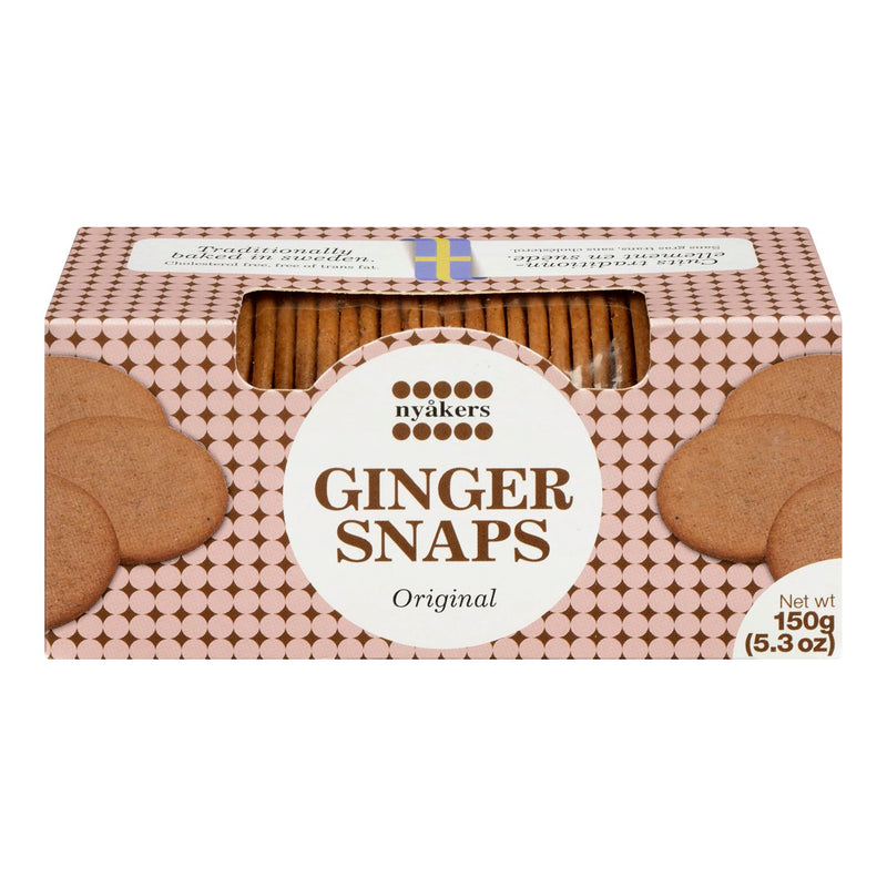 NYAKERS - GINGER SNAPS 150G