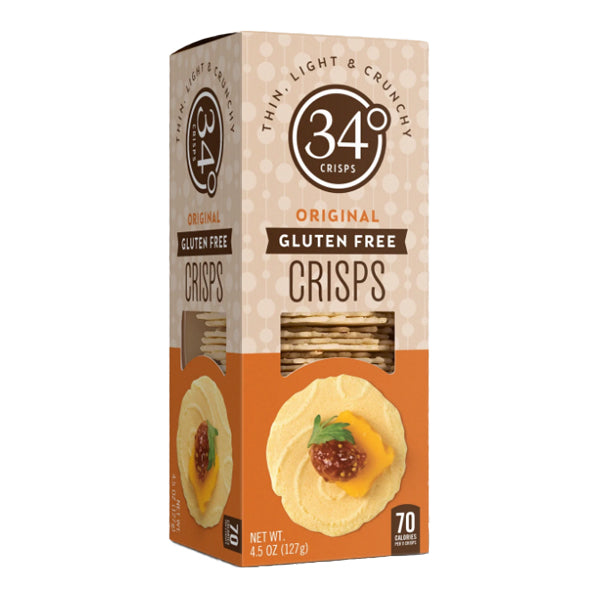 34 DEGREES - ORIGINAL CRISP GLUTEN FREE 127GR