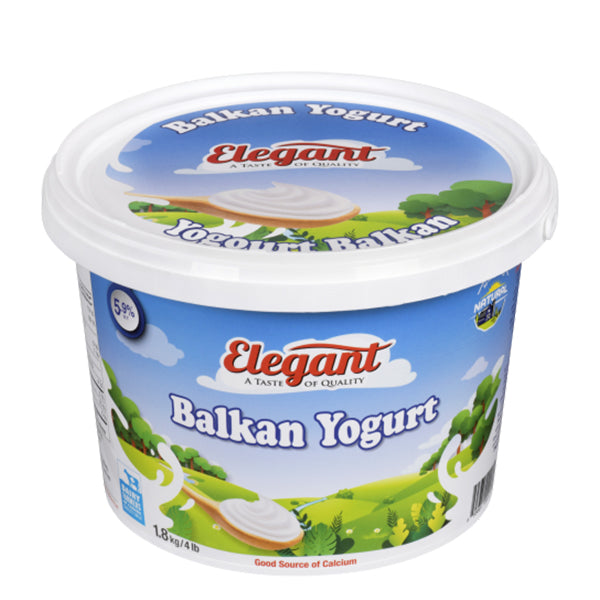 ELEGANT - 5.9% NATURAL WHOLE YOGURT 1.8KG