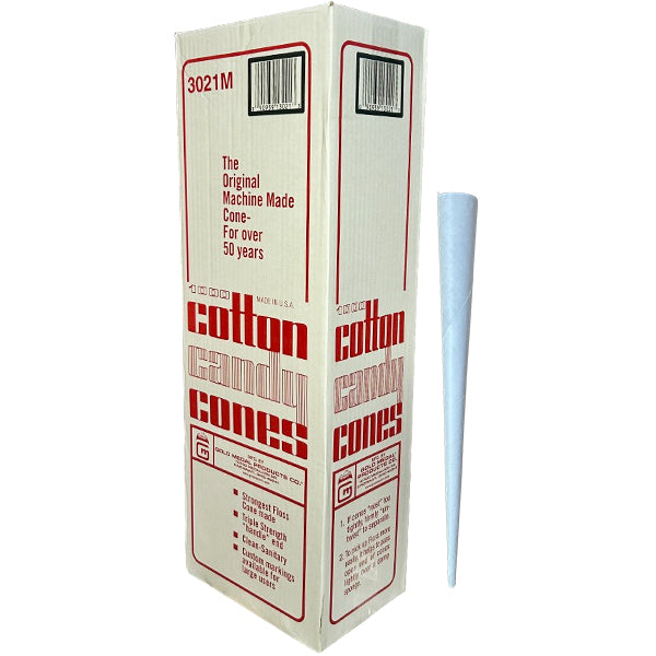 POPPA CORN - COTTON CANDY CONES 1000CT