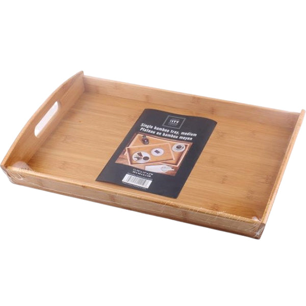 ITY - SINGLE BAMBOO SERVING TRAY EA