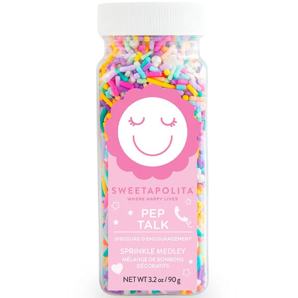 SWEETAPOLITA - PEP TALK VEGAN SPRINKLE MEDLEY BOTTLE 90GR