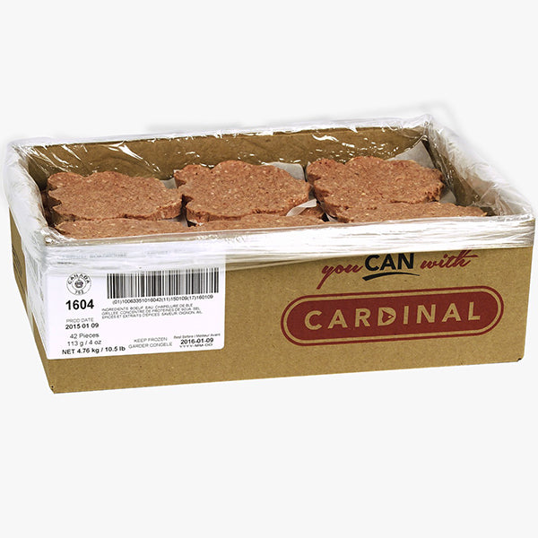 CARDINAL - 4oz ROADHOUSE BURGER 42PC 42x4 OZ