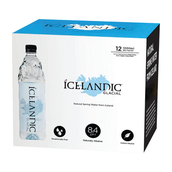 ICELANDIC - GLACIAL WATER 12x1LT