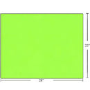 CTG - BRISTOL BOARD FLUORESCENT GREEN EA