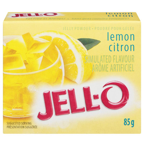 KRAFT - JELLO LEMON FLAVOUR 24x85 GR