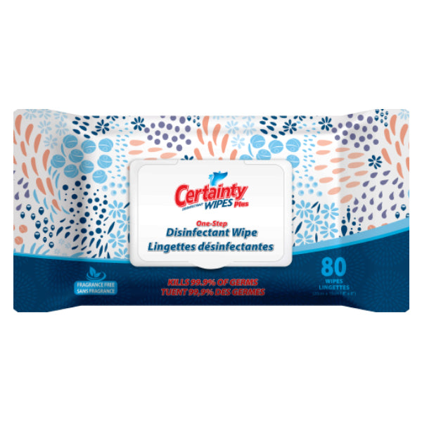 CERTAINLY - DISINFECTING WIPES FLAT PACK 12x80 PK