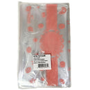 ML PACKAGING INC - CELLO BAG W/BOTTOM GUSSET 12x13 + 2IN W/ PATTERN 200PCS