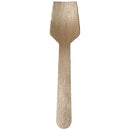 ML PACKAGING - 95mm WOODEN ICE CREAM SPOON 100 PK