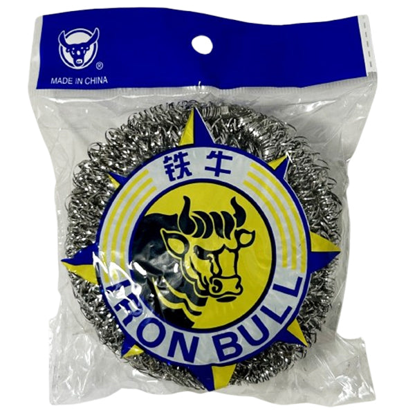 IRON BULL - STAINLESS STEEL SCRUBBER 24EA