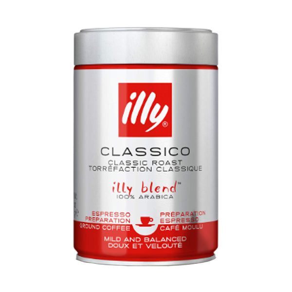 ILLY - GROUND COFFEE CLASSICO ROAST 250GR