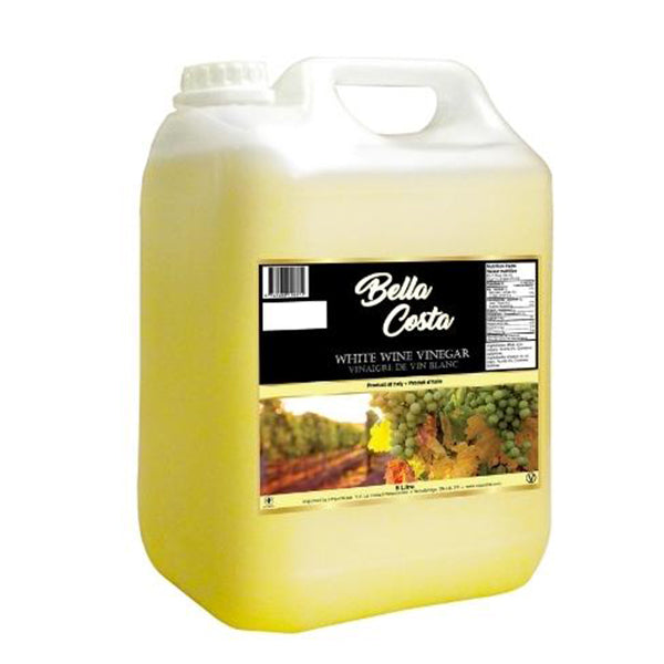 BELLA COSTA - WHITE WINE VINEGAR  PET 2x5 LT