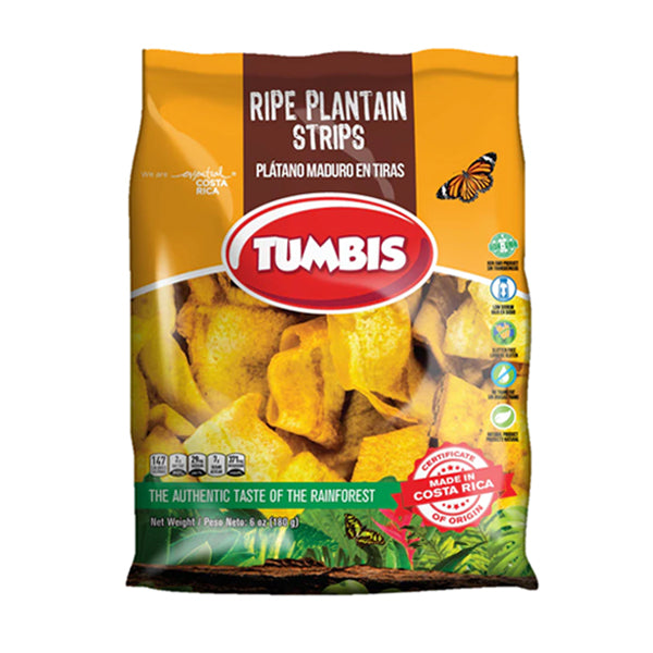 TUMBIS - RIPE PLANTAIN STRIPS 180GR