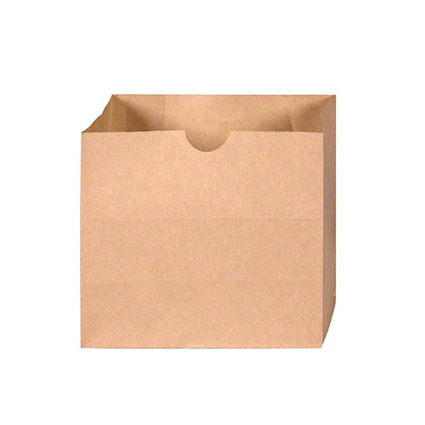 SNAK SACK - FRY GREASE PROOF BAG NATURAL 4x1.75x3.125 1000EA