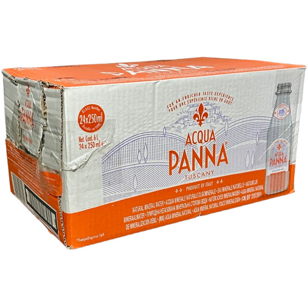 ACQUA PANNA - AQUA NATURAL SPRING WATER GLASS 4x6x250 ML