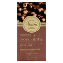 VENCHI - MILK CHOCOLATE W/ HAZELNUT BAR 100GR
