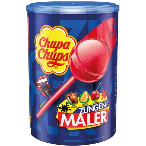 CHUPA CHUPS - ZUNGEMALER CONTAINER 100PCS