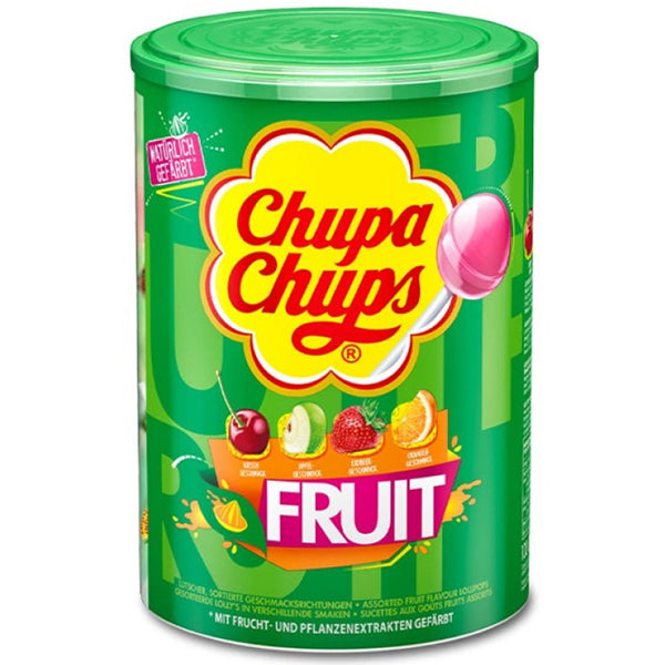 CHUPA CHUPS - FRUIT CONTAINER 6x100 PC