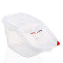 ARAVEN - INGREDIENT BIN 7LT OR 1GALLON TRANSLUCENT 1UN