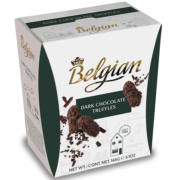 BELGIAN - DARK CHOCOLATE TRUFFLES 15x145 GR