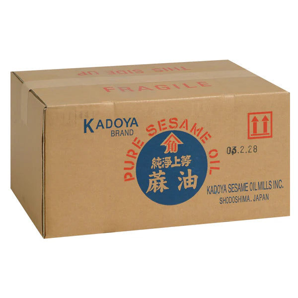 KADOYA - PURE SESAME OIL 24x163 ML