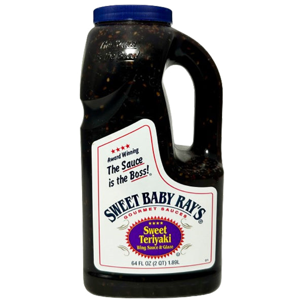 SWEET BABY RAYS - TERIYAKI WING SAUCE & GLAZE 4x1.89 LT