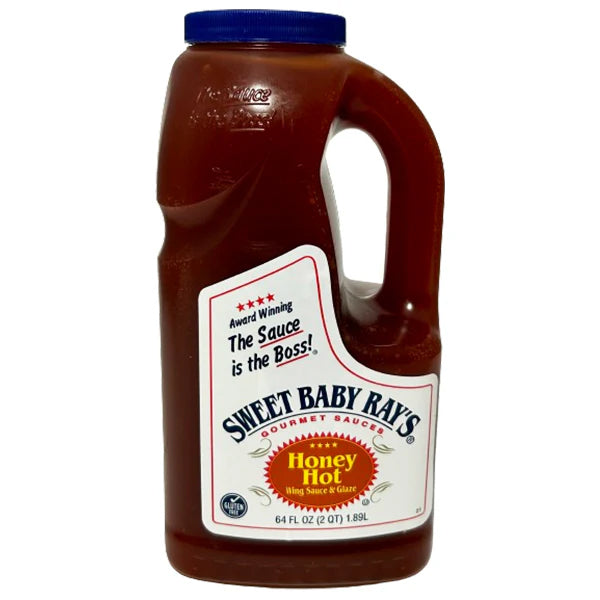 SWEET BABY RAYS - HONEY HOT WING SAUCE & GLAZE 4x1.89 LT
