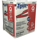 ZIPLOC - STORAGE BAGS QUART 500EA