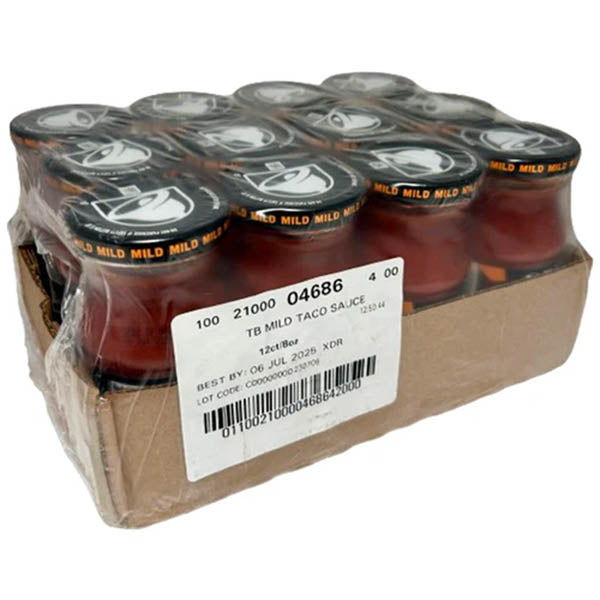 TACO BELL - MILD SAUCE JAR 12x226 GR